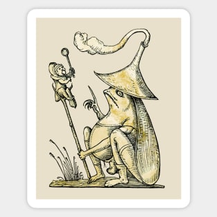 Toad Familiar - The Drolatic Dreams of Pantagruel Magnet